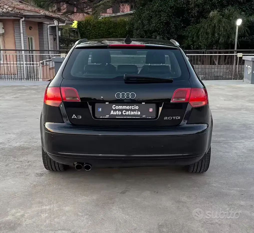 Usata Audi A3 S-Line 140 CV (102 kW) 2006 Nero Utilitaria