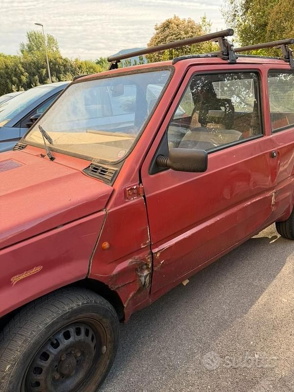 Usata Fiat Panda 39 CV (28 kW) 1998 Rosso Berlina