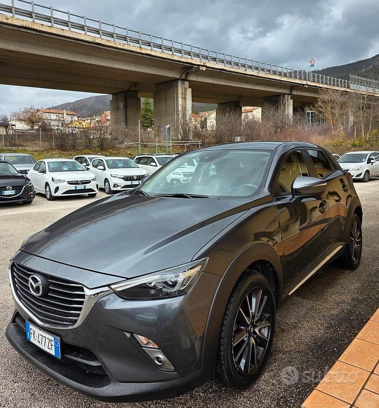 Usata Mazda CX-3 Exceed 105 CV (77 kW) 2017 Grigio SUV