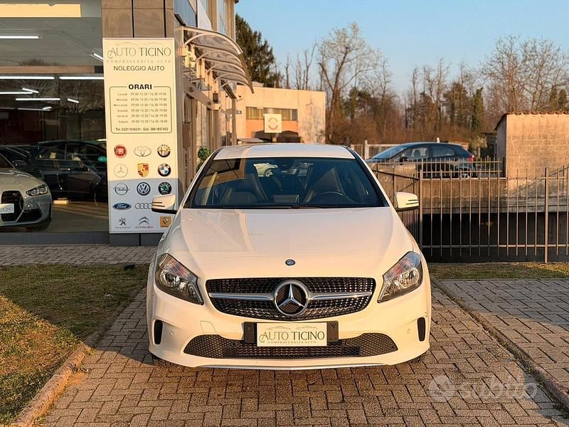 Usata Mercedes A180 Executive 122 CV (89 kW) 2016 Bianco Berlina