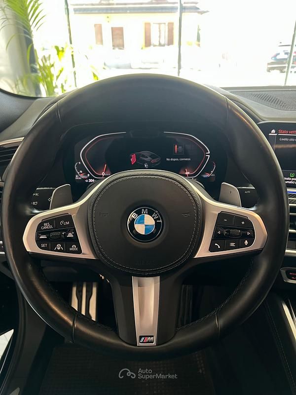 Usata BMW X6 M Sport 340 CV (250 kW) 2021 Blu SUV