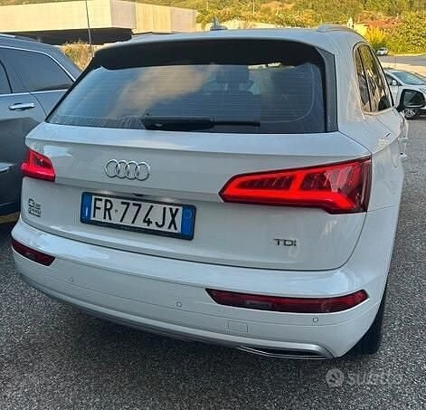 Usata Audi Q5 S-Line 150 CV (110 kW) 2018 Bianco SUV