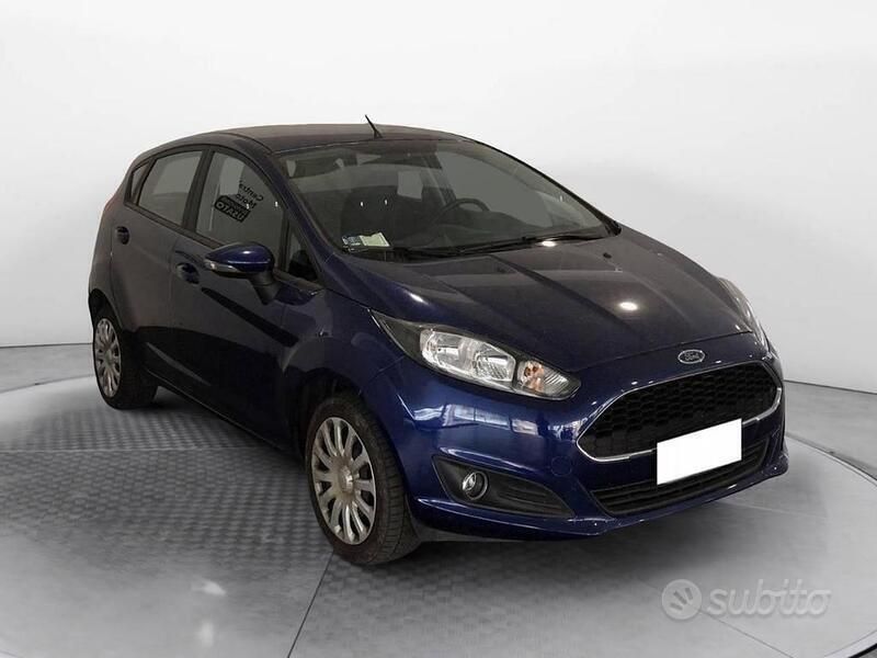 Usata Ford Fiesta 95 CV (69 kW) 2016 Blu Utilitaria