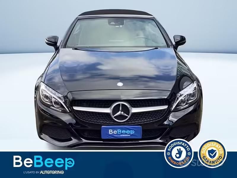 Usata Mercedes C220 2016 Nero Cabrio
