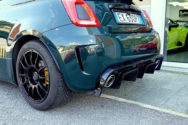 Usata Abarth 500C Custom 140 CV (102 kW) 2014 Verde Cabrio
