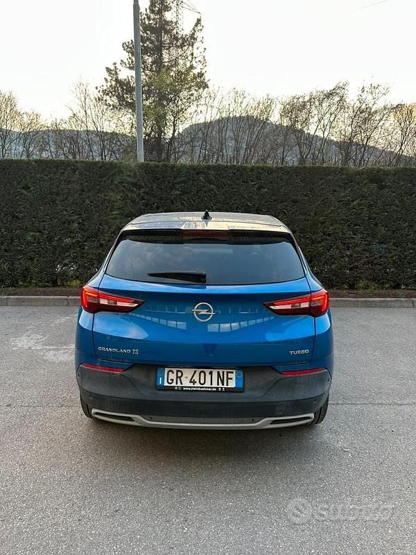 Usata Opel Grandland X 131 CV (96 kW) 2017 Blu SUV