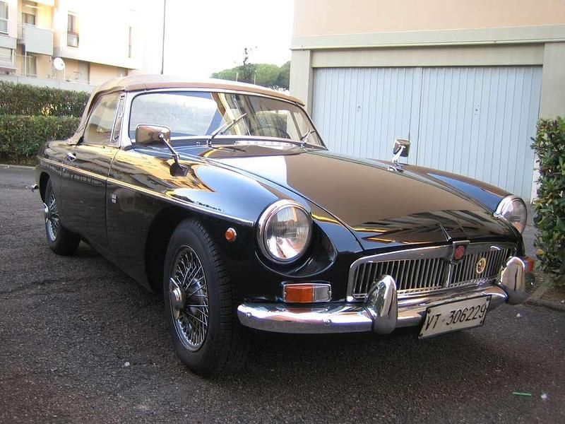 Usata MG B 94 CV (69 kW) 1964 Nero Cabrio