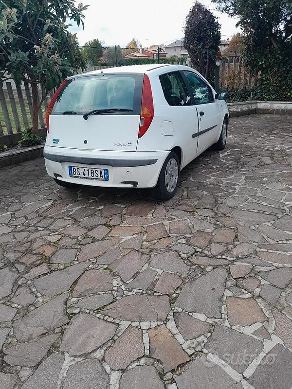 Usata Fiat Punto 2003 Bianco Utilitaria