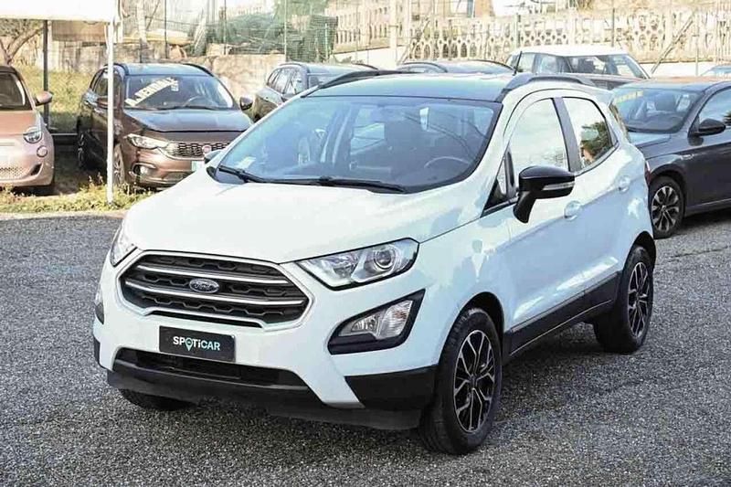 Bianco Usata 2019 Ford Ecosport SUV | 10.900 € (Ottimo prezzo) - Immagine 1/4