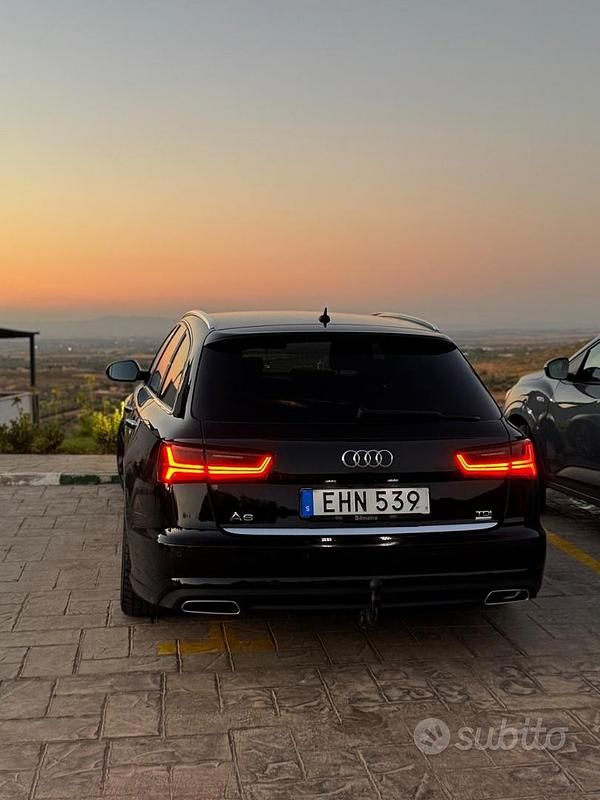 Usata Audi A6 190 CV (139 kW) 2015 Nero Station wagon