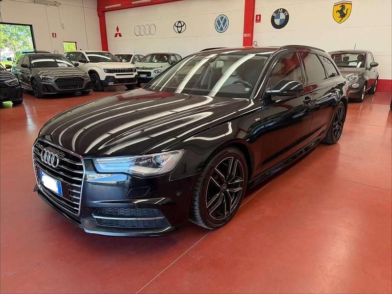 Usata Audi A6 S-Line 320 CV (235 kW) 2015 Nero Station wagon