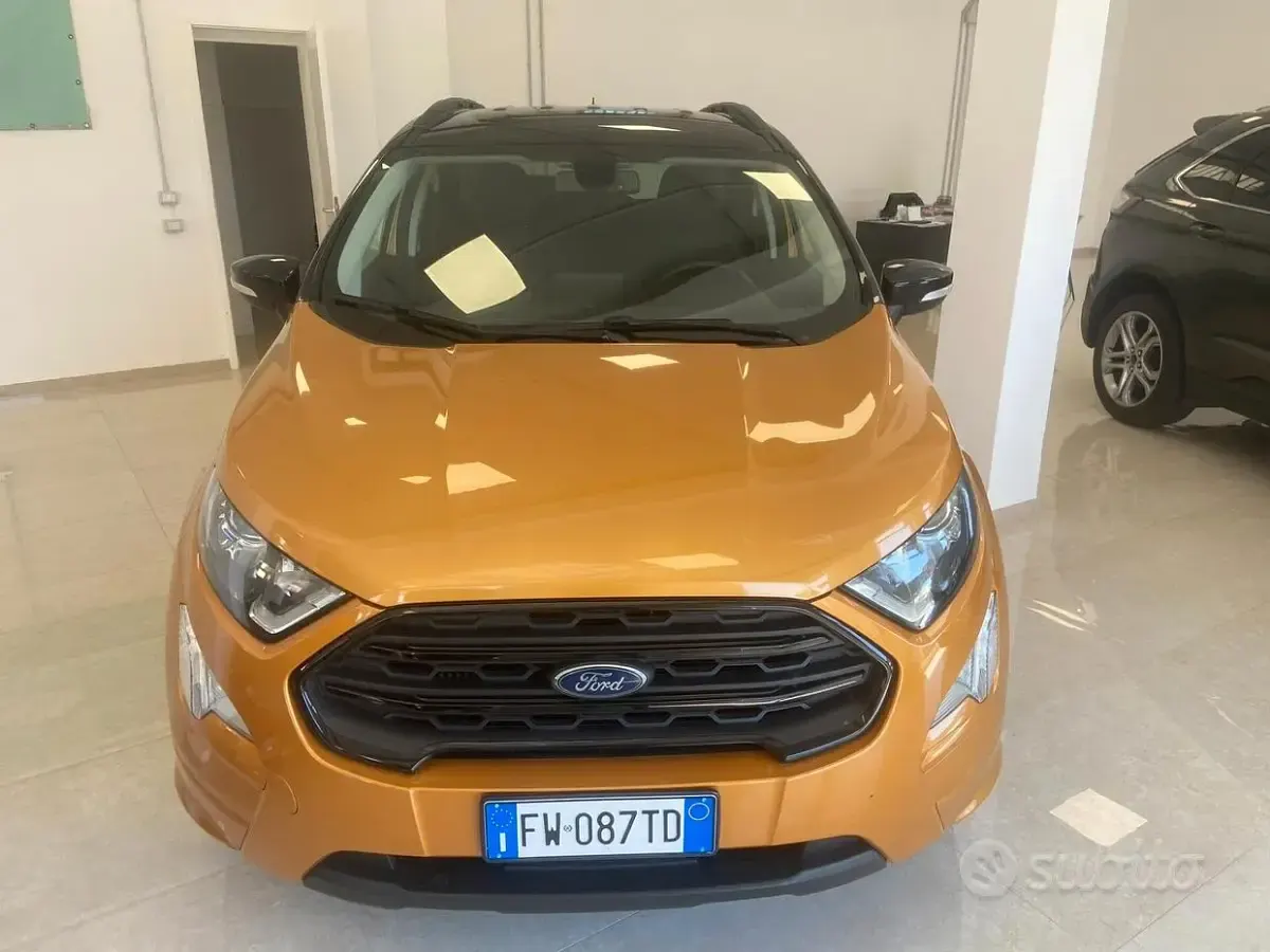 Usata Ford Ecosport ST-Line 99 CV (72 kW) 2019 Giallo SUV
