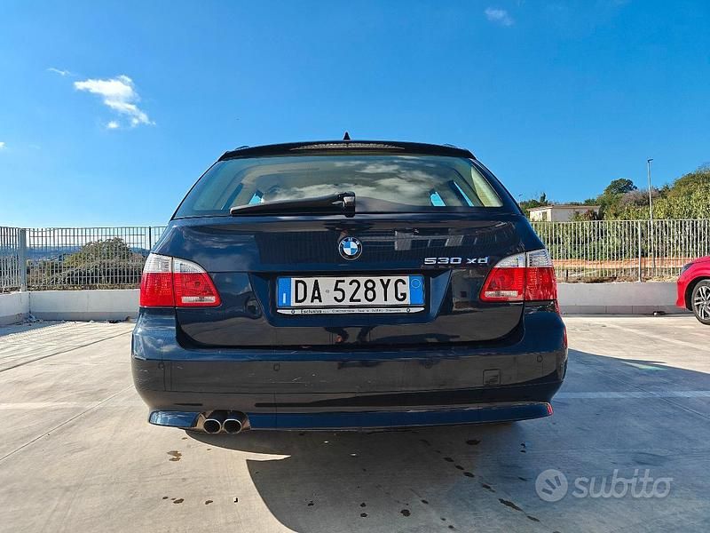 Usata BMW 530 2006 Blu Berlina