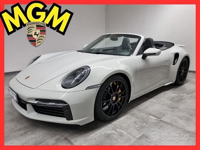 Usata Porsche 911 Turbo S Cabriolet 650 CV (478 kW) 2021 Grigio Cabrio