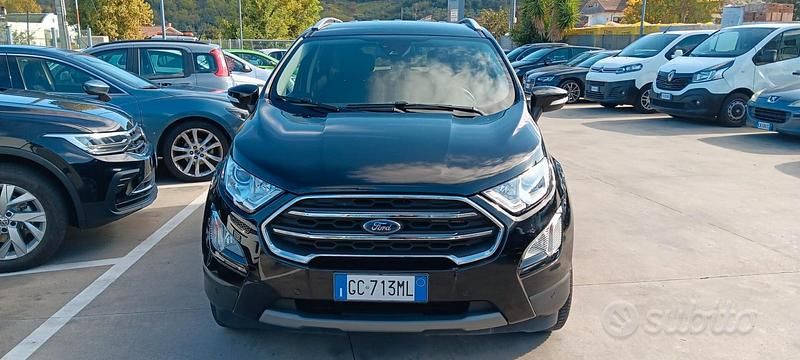 Usata Ford Ecosport Titanium 125 CV (91 kW) 2020 Nero SUV