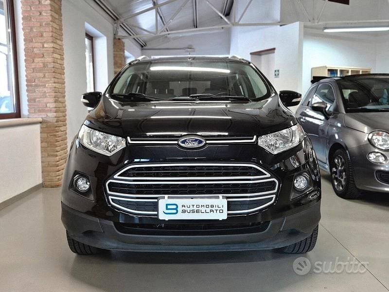 Usata Ford Ecosport 125 CV (91 kW) 2015 Nero SUV