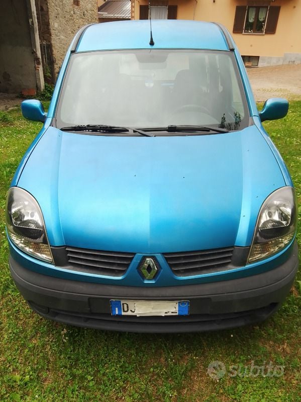 Usata Renault Kangoo 65 CV (47 kW) 2007 Blu Monovolume