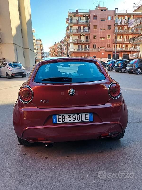 Usata Alfa Romeo MiTo Progression 120 CV (88 kW) 2012 Rosso Utilitaria