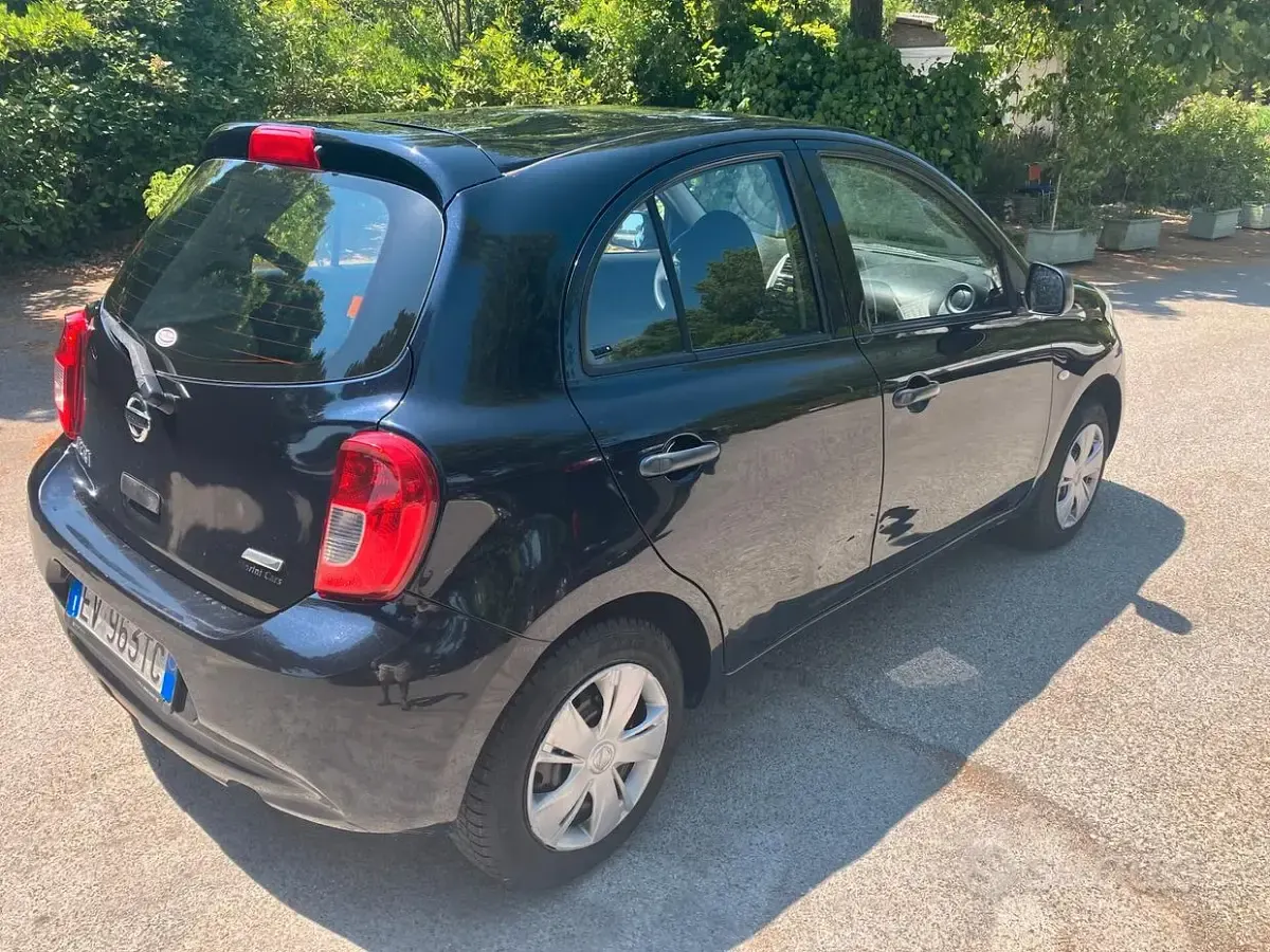 Usata Nissan Micra Acenta 80 CV (58 kW) 2014 Nero Utilitaria