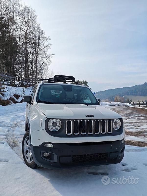 Usata Jeep Renegade Limited 140 CV (102 kW) 2017 Bianco SUV