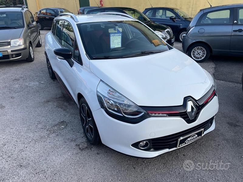 Usata Renault Clio GrandTour 74 CV (54 kW) 2013 Bianco Station wagon