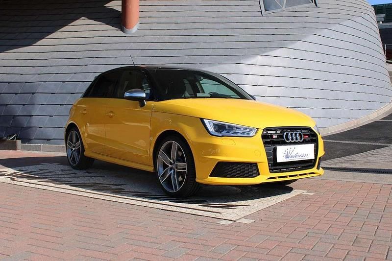 Usata Audi S1 231 CV (169 kW) 2015 Giallo Utilitaria
