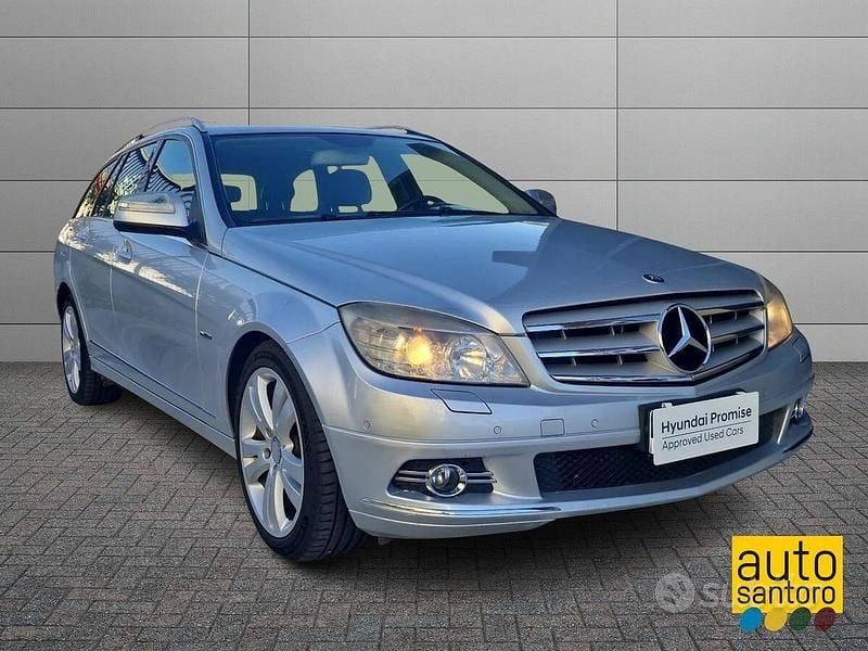 Usata Mercedes C220 Elegance 170 CV (125 kW) 2008 Grigio Berlina