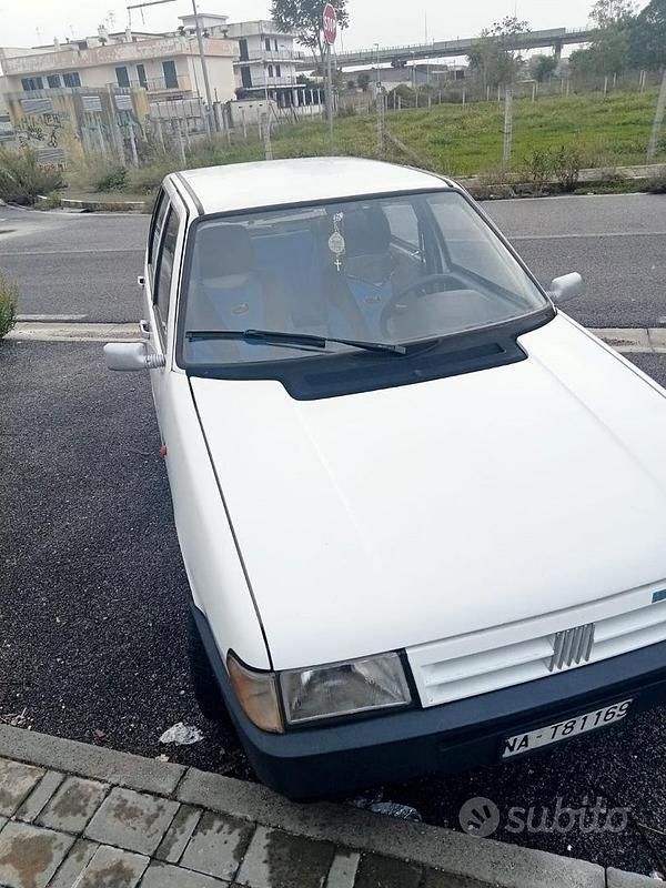 Usata Fiat Uno 1990 Bianco Utilitaria