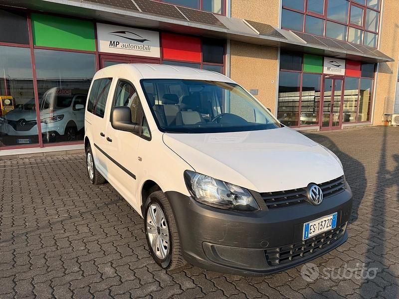 Usata VW Caddy 140 CV (102 kW) 2013 Bianco Monovolume
