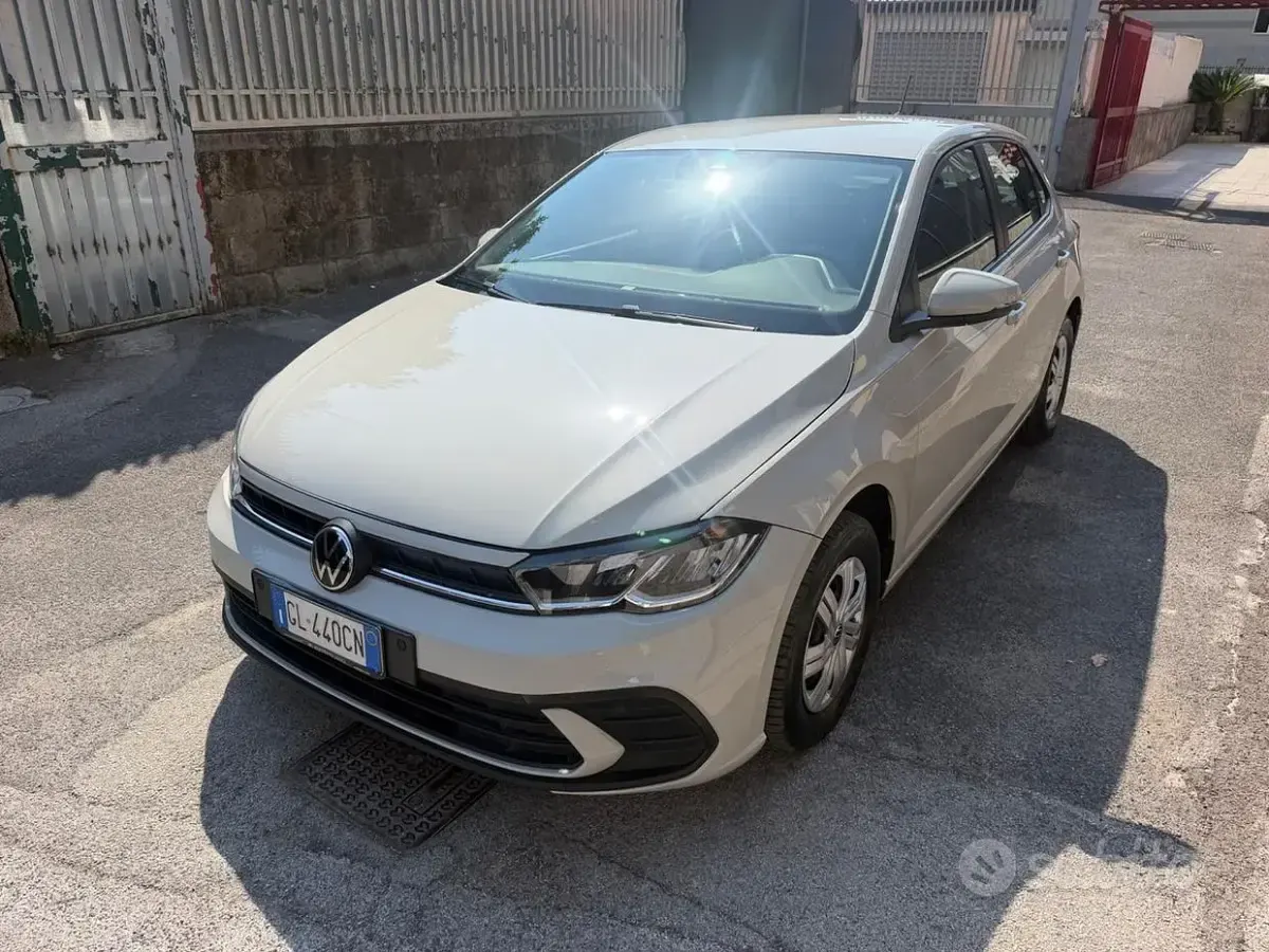 Usata VW Polo 80 CV (58 kW) 2022 Beige Utilitaria