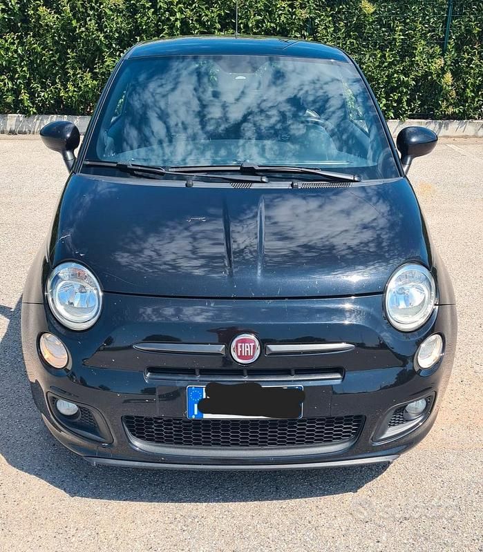 Usata Fiat 500S S 95 CV (69 kW) 2013 Nero Berlina