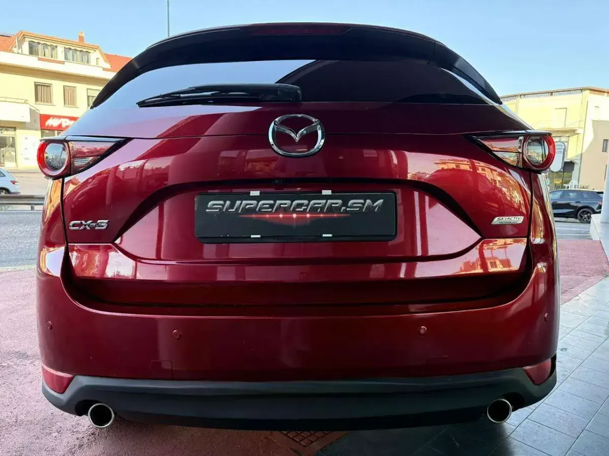 Usata Mazda CX-5 Exceed 150 CV (110 kW) 2018 Rosso SUV