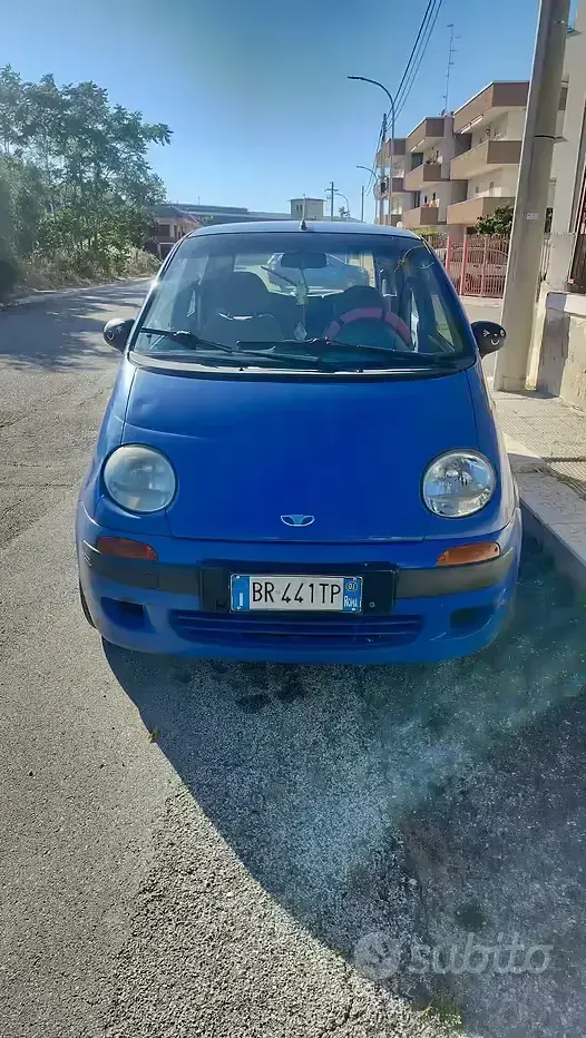 Usado Chevrolet Matiz 51 CV (37 kW) 2001 Azul Utilitario