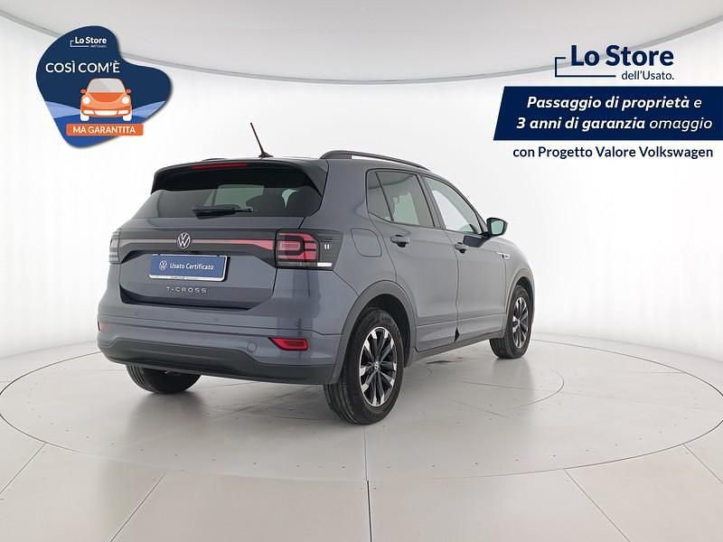 Usata VW T-Cross Sportline 95 CV (69 kW) 2023 Smoky grey metallizzato SUV