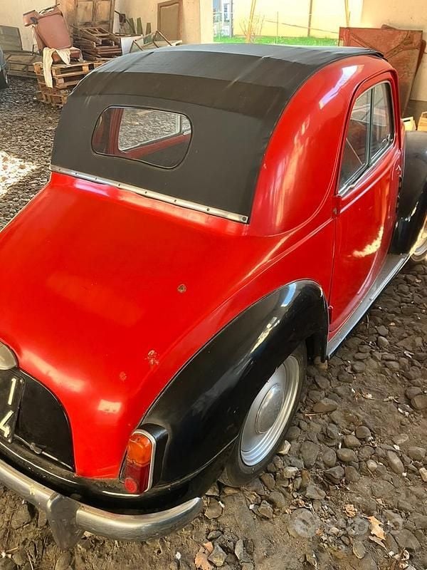 Occasion Fiat Topolino 1950 Rouge Citadine