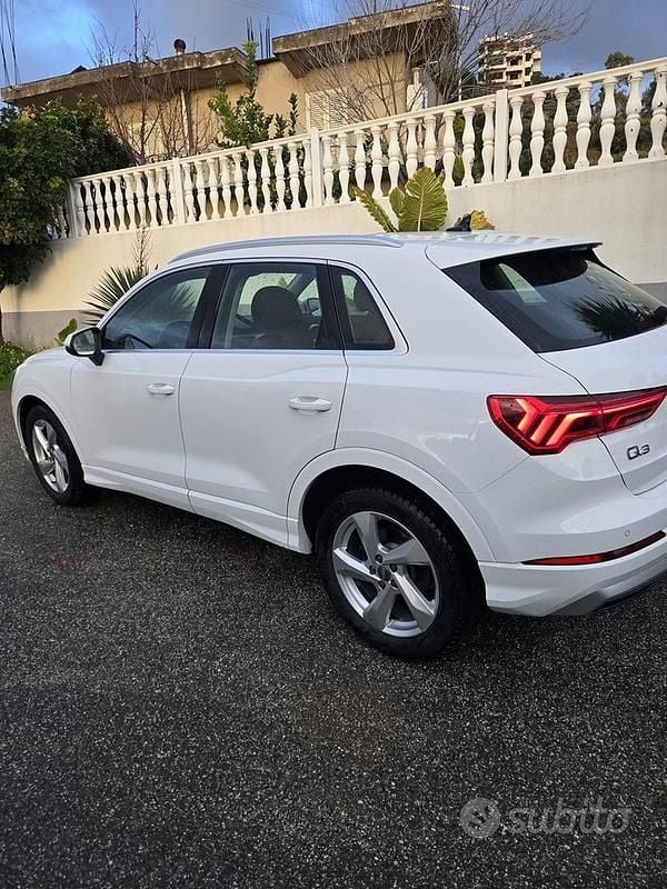 Usata Audi Q3 150 CV (110 kW) 2019 Bianco SUV