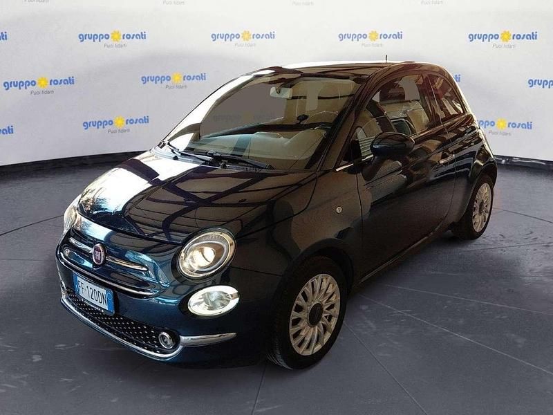 Usata Fiat 500 Lounge 95 CV (69 kW) 2016 Blu/azzurro Utilitaria