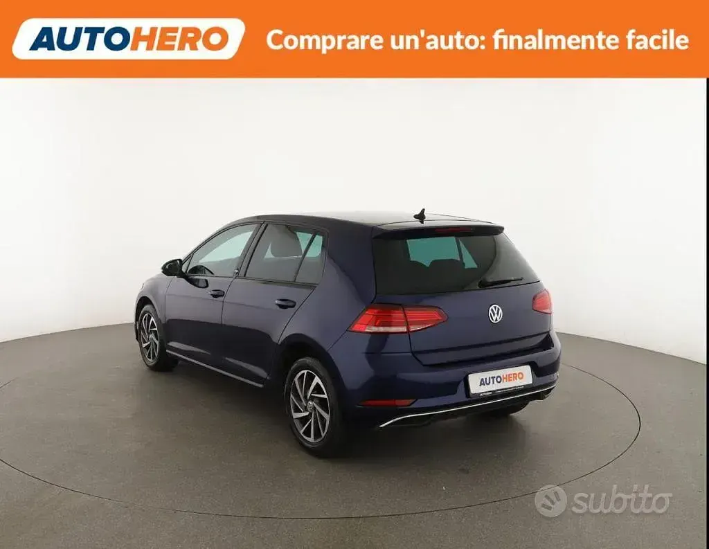 Usata VW Golf VII Sound 116 CV (85 kW) 2017 Blu Berlina