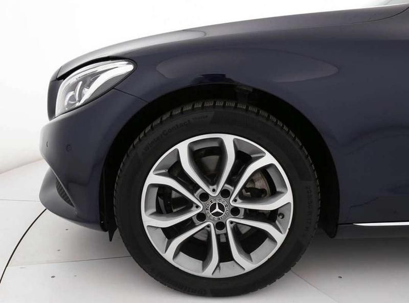 Usata Mercedes C220 170 CV (125 kW) 2017 Blu/azzurro Station wagon