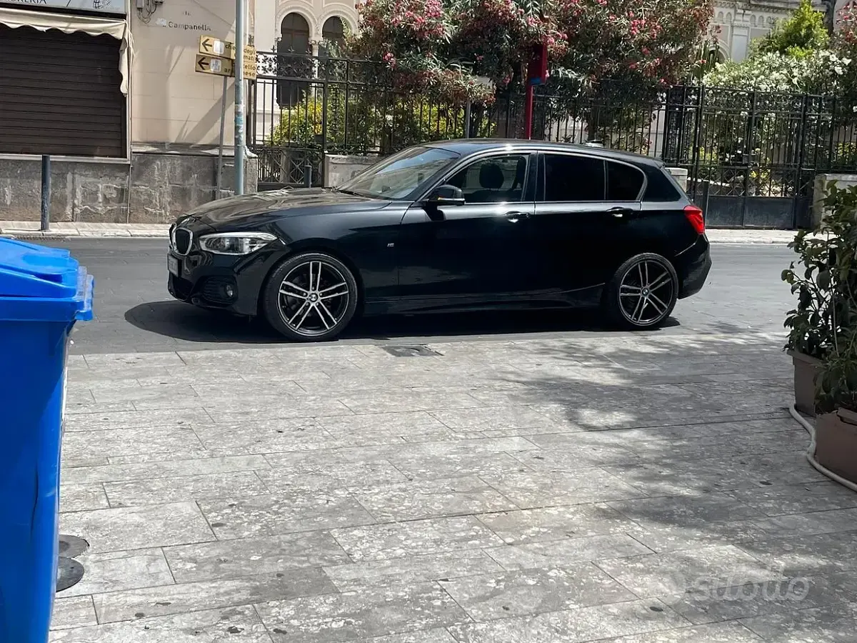 Usata BMW 120 M Sport 190 CV (139 kW) 2019 Nero Utilitaria