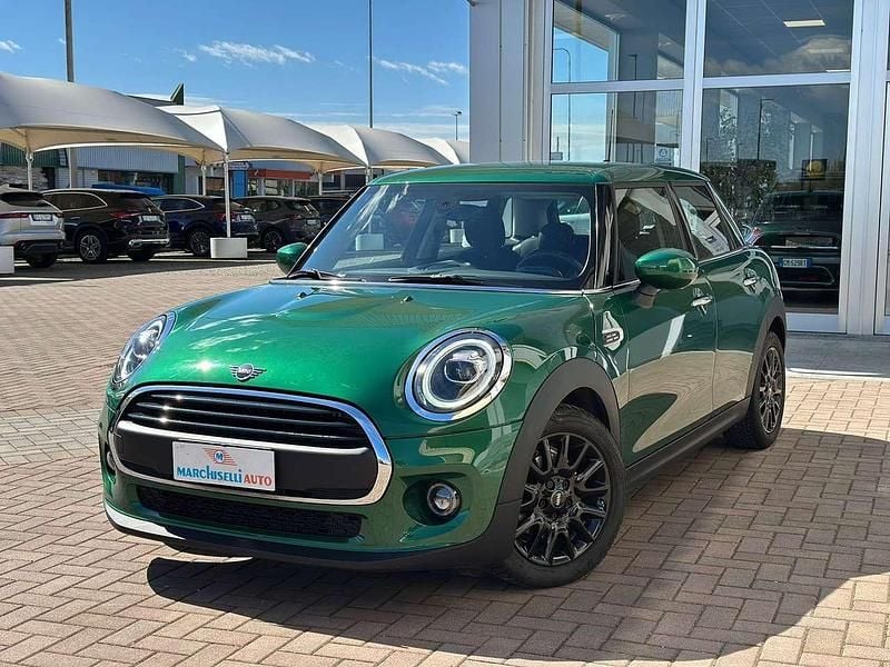 Usata Mini ONE 75 CV (55 kW) 2021 British green Utilitaria
