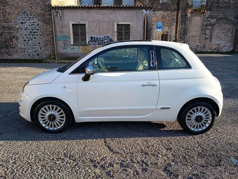 Usata Fiat 500 Lounge 69 CV (50 kW) 2011 Argento Utilitaria