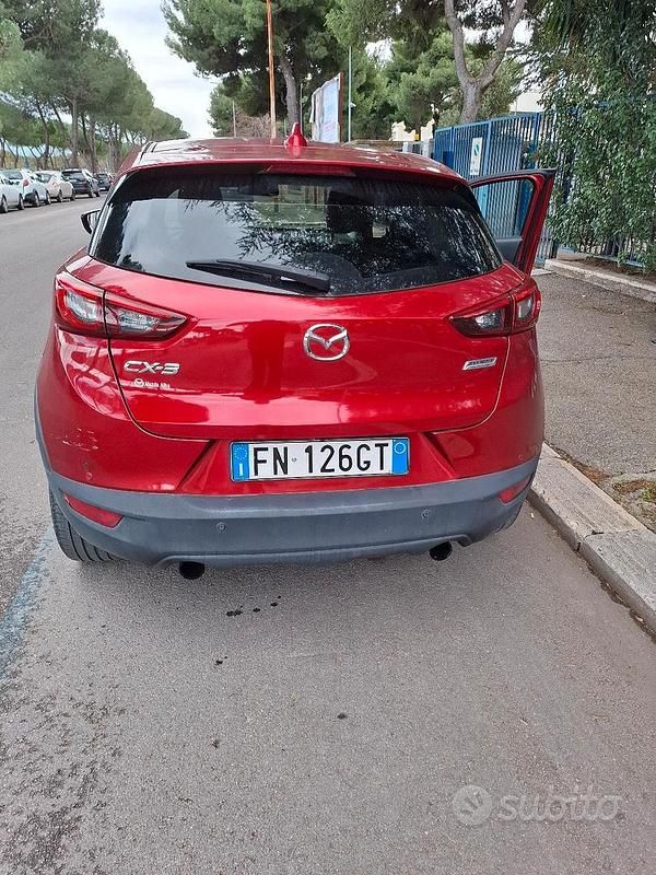 Usata Mazda CX-3 105 CV (77 kW) 2018 Rosso SUV