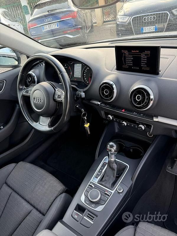 Usata Audi A3 Ambiente 105 CV (77 kW) 2014 Grigio Berlina