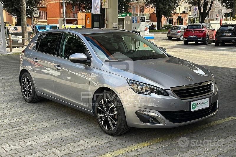 Usata Peugeot 308 Allure 120 CV (88 kW) 2016 Grigio Utilitaria