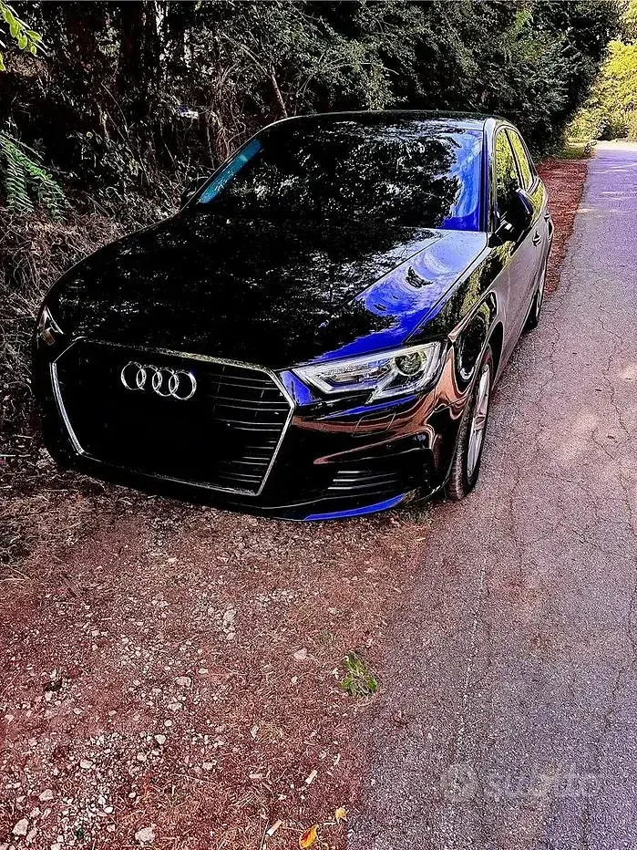Usata Audi A3 Business 116 CV (85 kW) 2018 Nero Berlina