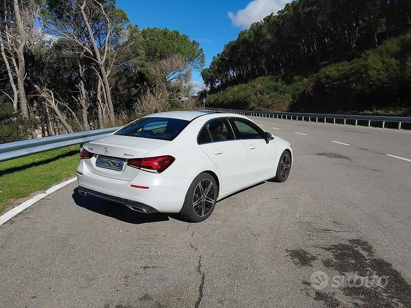 Begagnad Mercedes A200 150 HK (110 kW) 2022 Vit Sedan