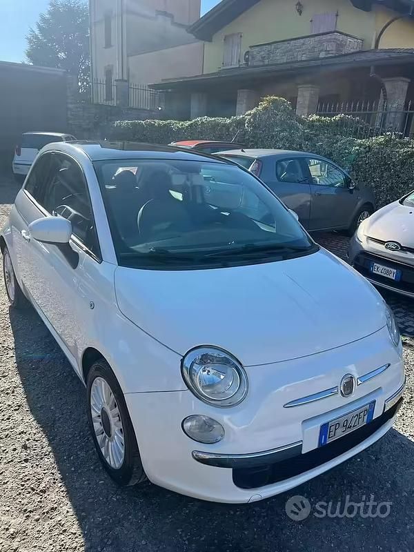 Usata Fiat 500 Pop 69 CV (50 kW) 2012 Bianco Berlina