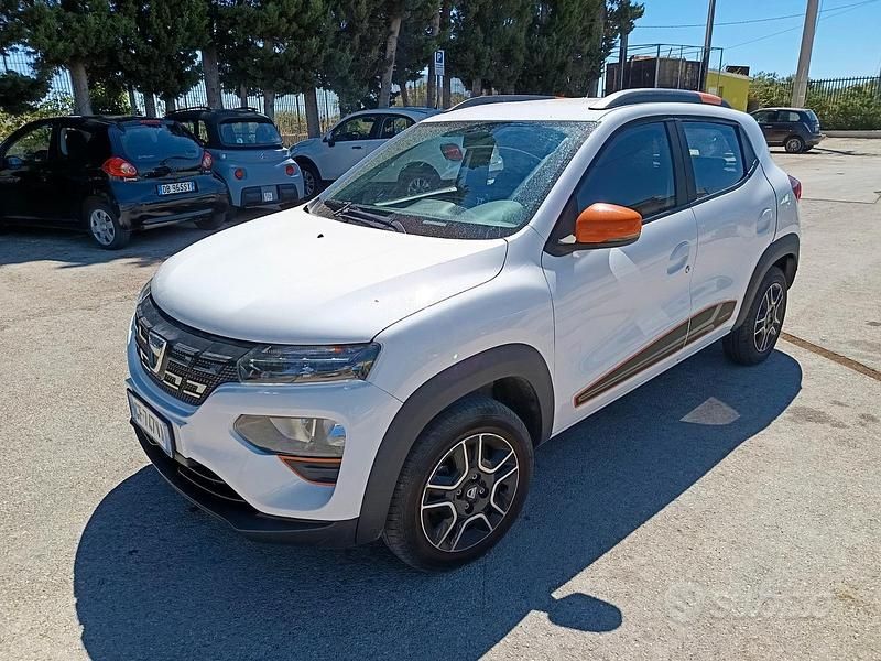 Usata Dacia Spring 33 kW (45 CV) 2021 Bianco Utilitaria