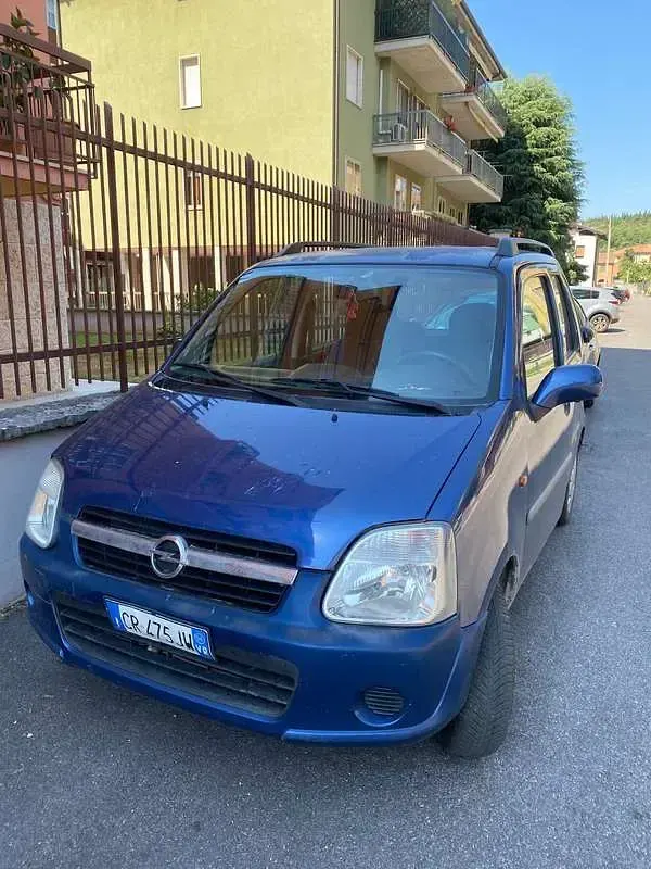 Usata Opel Agila Njoy 69 CV (50 kW) 2004 Blu/azzurro Monovolume